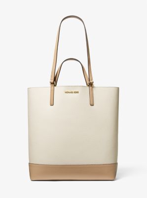 michael kors large leather tote