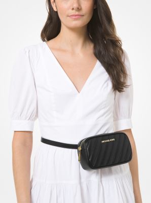 Bebe Logo Quilted Belt Bag