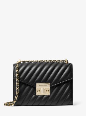 Rose Medium Quilted Shoulder Bag | Michael Kors