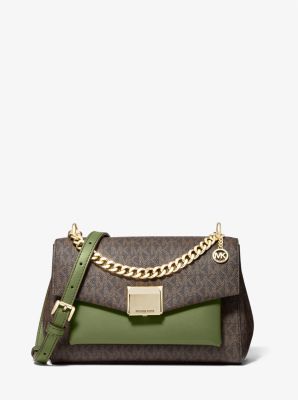 michael kors two tone handbag