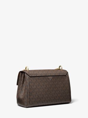 Lita Medium Two-Tone Logo Crossbody Bag image number 2