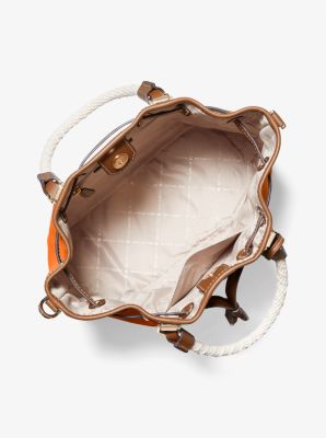 Blakely Large Canvas Bucket Bag