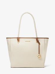 Blakely Large Canvas Tote Bag - NATURAL - 35T0GZLT9C