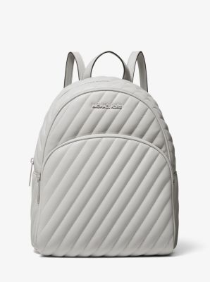 Abbey Medium Quilted Leather Backpack | Michael Kors