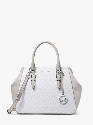 grey michael kors handbag