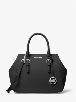 MK Large Satchel Charlotte Black – Luxury Chique