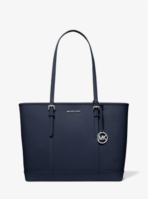 Jet Set Travel Large Saffiano Leather Tote Bag Michael Kors