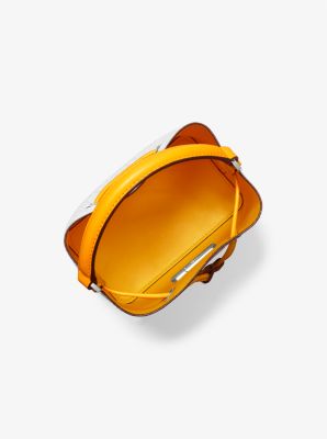 Michael Kors Suri Small Logo Shoulder Bag In Yellow