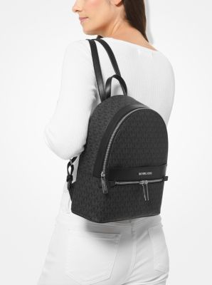 Michael Kors Kenly Large Backpack Leather Black