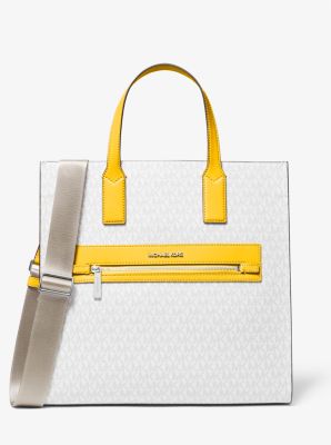 Michael Kors, Bags, Michael Kors Kenly Large Signature Logo Tape Tote