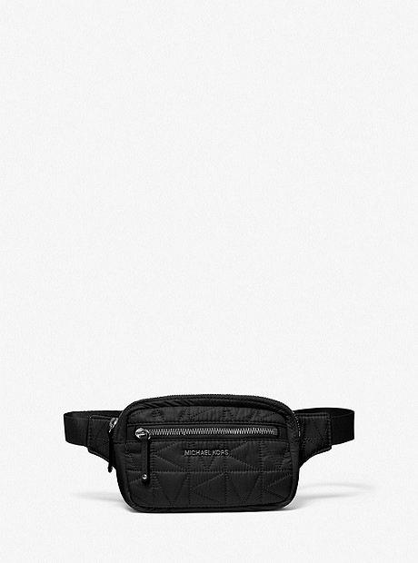 Winnie Medium Quilted Belt Bag - BLACK - 35T0UW4N2C