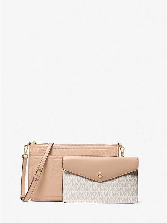Maisie Medium Pebbled Leather 3-in-1 Crossbody Bag