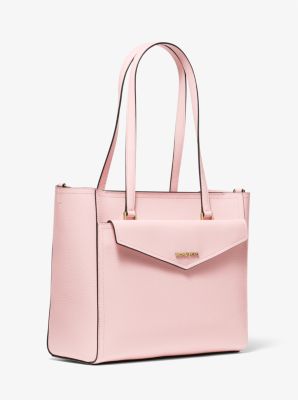 Maisie Large Pebbled Leather 3-in-1 Tote Bag | Michael Kors