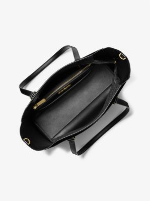 Michael Kors Charlotte Large 3-in-1 Tote Crossbody Handbag Leather