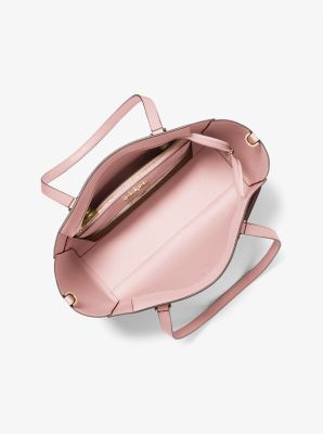 Large Blush Pink Chain Strap Shoulder Bag
