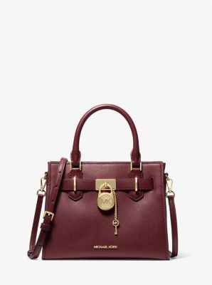 Hamilton Small Leather Satchel Michael Kors