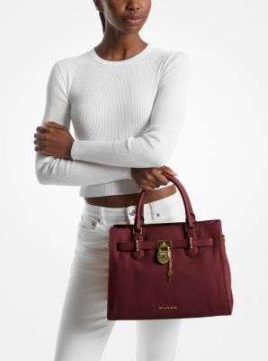 Hamilton Medium Leather Satchel image number 2