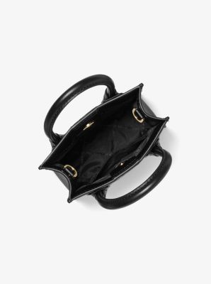Très petit sac à bandoulière Mercer en toile à logo et en cuir