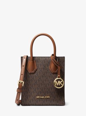 Mercer Extra-Small Logo and Leather Crossbody Bag image number 0