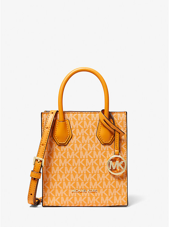 Mercer Extra-Small Logo and Leather Crossbody Bag image number 0
