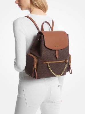 Jet Set Large Logo Backpack | Michael Kors Canada