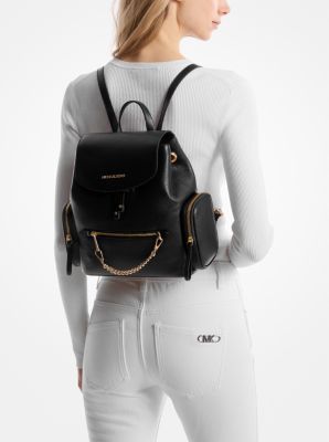 Jet Set Medium Pebbled Leather Backpack