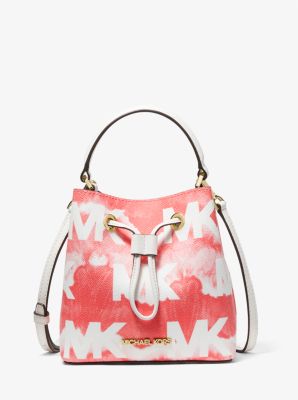 MICHAEL MICHAEL KORS Suri small quilted faux leather bucket bag