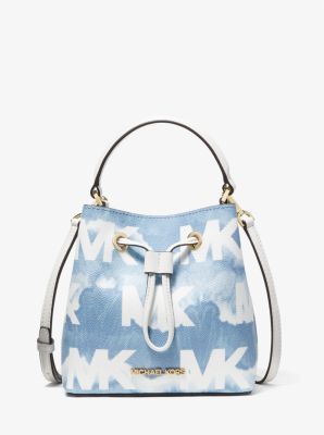 Suri Small Shibori Print Logo Crossbody Bag