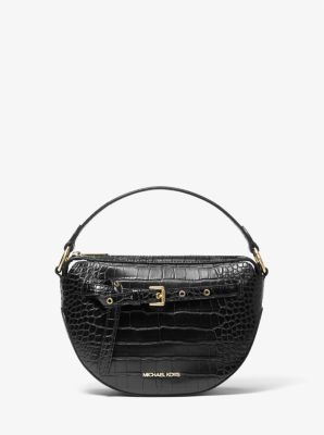 Sac michael kors noir croco hot sale