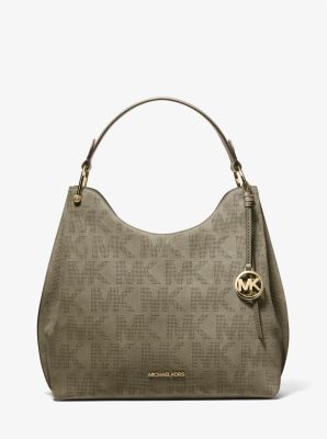 Michael kors suede hobo bag discount