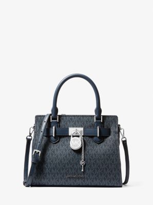 Petit sac &agrave; main Hamilton &agrave; logo Signature