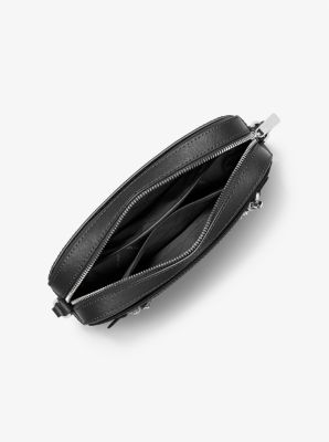 MICHAEL KORS Jet Set Zip Chain Large Saffiano Leather Crossbody Bag