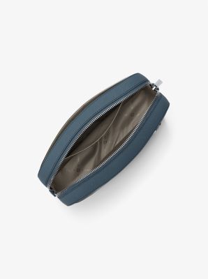 Bolsa cruzada Jet Set grande de piel Saffiano in ACIANO | Michael Kors