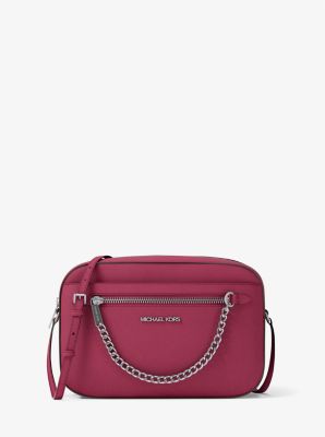 Jet Set Large Saffiano Leather Crossbody Bag image number 0