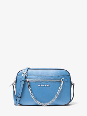 Jet Set Large Saffiano Leather Crossbody Bag