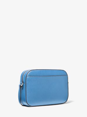 Jet Set Large Saffiano Leather Crossbody Bag in STH PACIFIC | Michael Kors