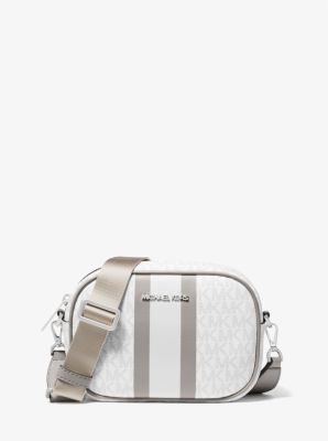 Jet Set Travel Small Logo Stripe Crossbody Bag