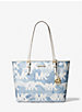 Jet Set Travel Medium Shibori Print Logo Tote Bag image number 0