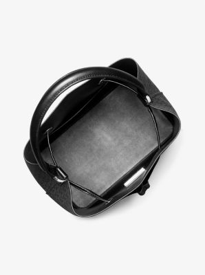 Michael Kors Suri Medium Saffiano Leather Crossbody Bag In Black | ModeSens