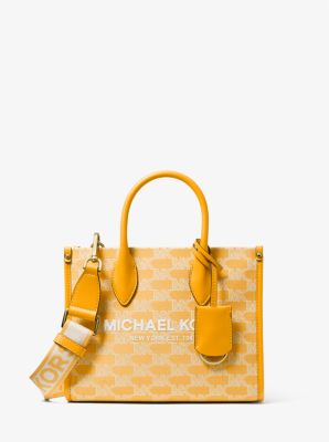 トートバッグ MICHAEL KORS Mirella Small llic Jacquard Crossbody Bag Mirella Small Logo Jacquard Crossbody Bag | Michael Kors [US]