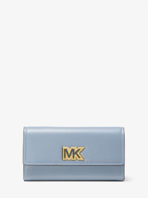 Michael kors medium saffiano leather slim hot sale wallet