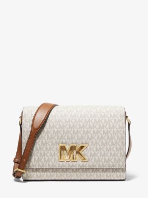 Mimi Medium Logo Messenger Bag | Michael Kors