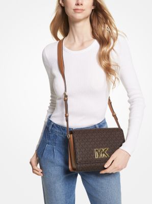 Mimi Medium Logo Messenger Bag | Michael Kors Canada