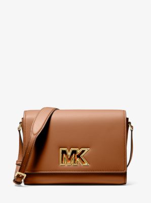 Michael michael kors jasmine cheap polished leather top handle satchel