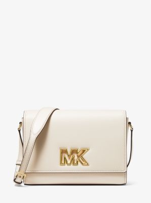 Michael Michael Kors Lea Medium Leather Flap Messenger Bag