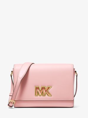 Mimi Medium Leather Messenger Bag | Michael Kors