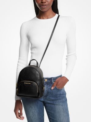 Très petit sac à dos Jaycee convertible en cuir grainé