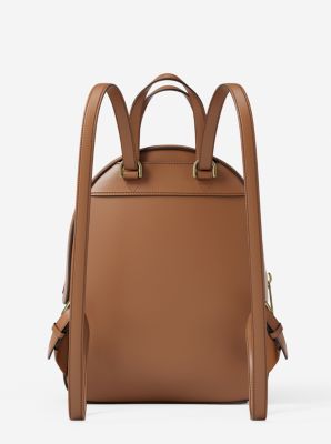 Zaino convertibile Jaycee extra small in pelle martellata in CUOIO | Michael Kors