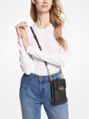 Faux Leather Cross Body Bag