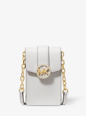 Carmen Small Faux Leather Phone Crossbody Bag | Michael Kors